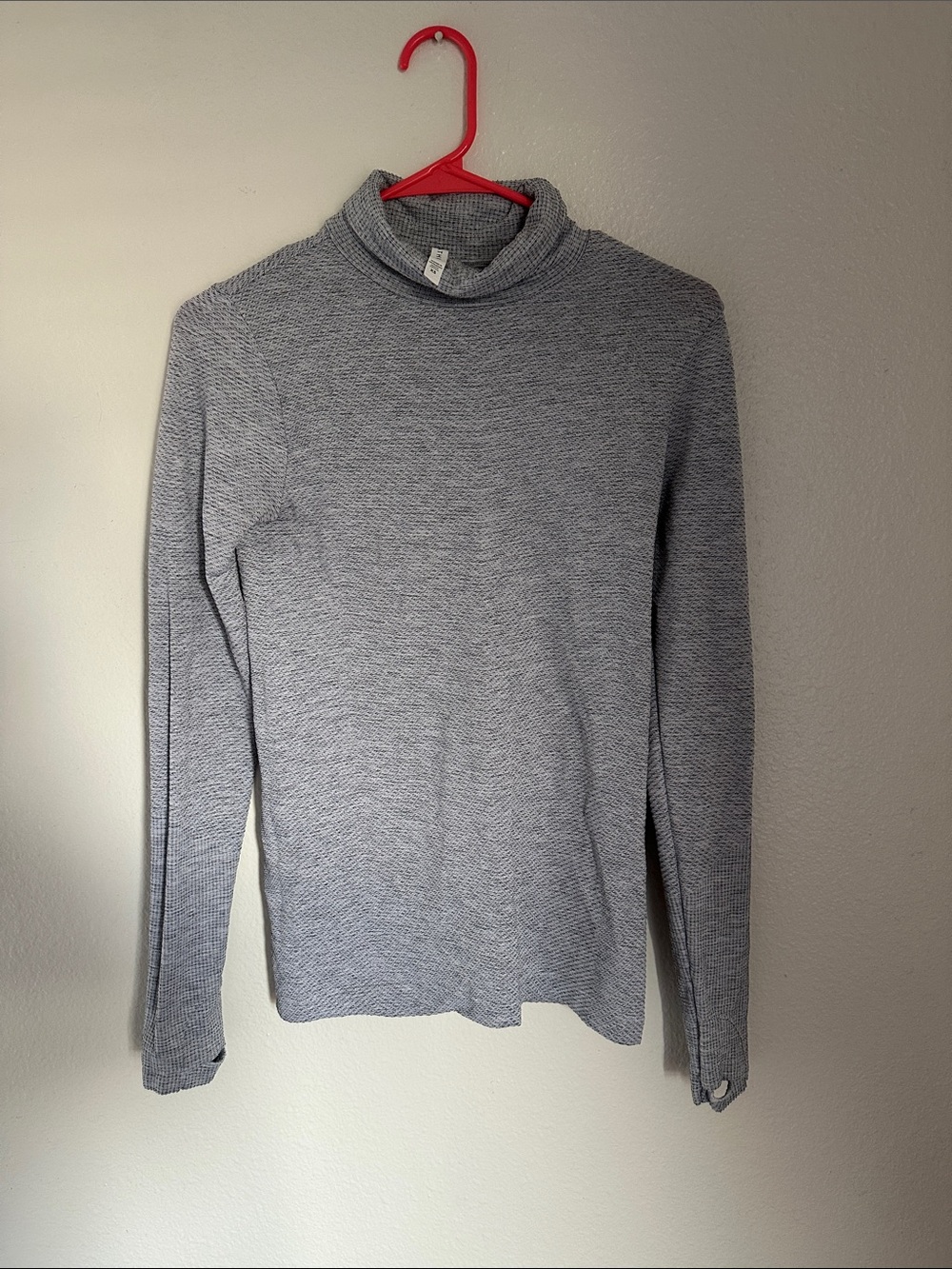 Athleta Heather Gray Women's Turtleneck Top